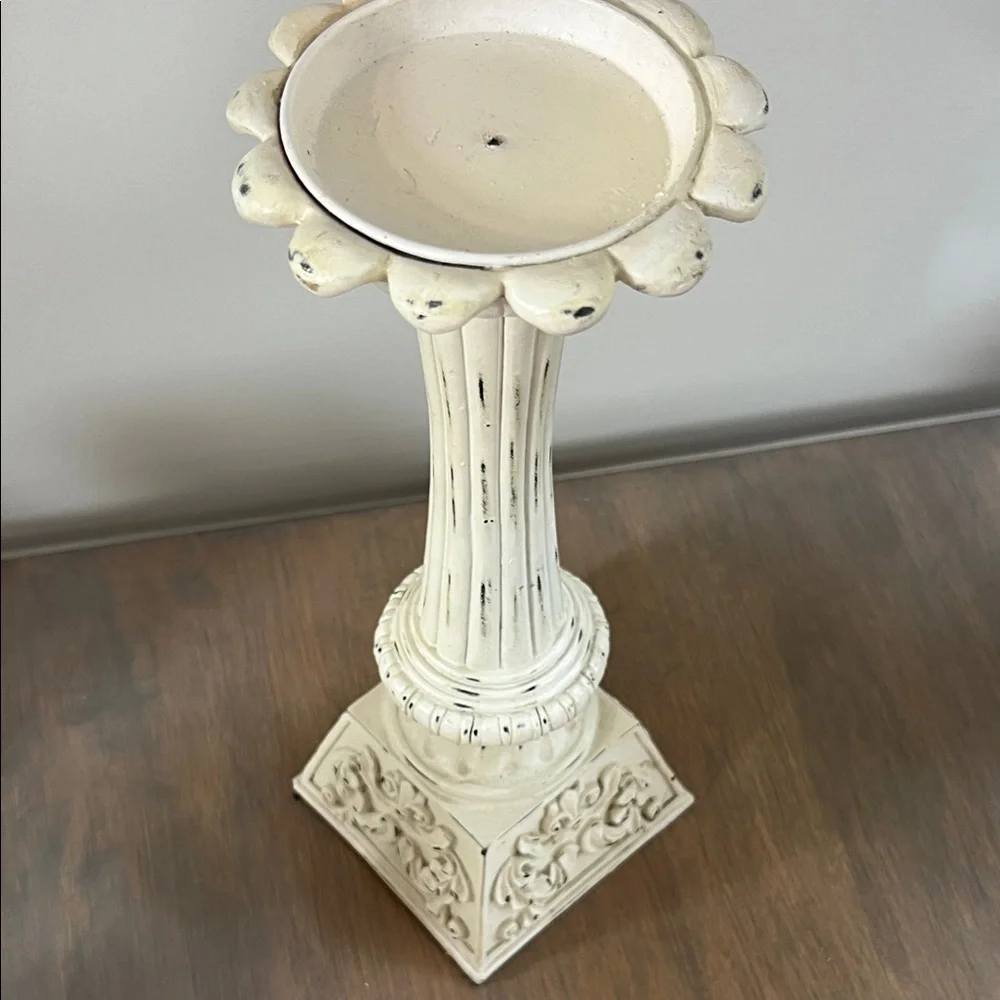 Elegant Cream Candle holder